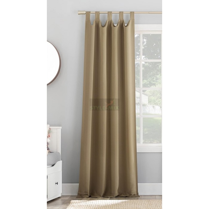 Штора на петлях Анита бежевый