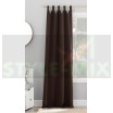 Штора на петлях Анита коричневый