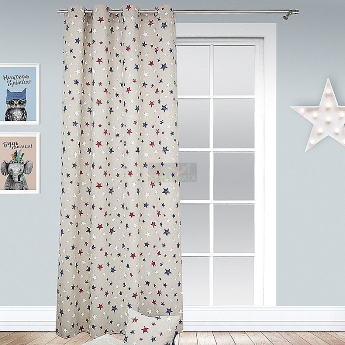 Штора на люверсах Арканзас