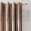 Комплект штор на люверсах Бархат бежевый