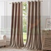 Комплект штор на люверсах Бархат бежевый