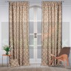Комплект штор на ленте Богдан бежевый