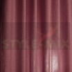 Штора на люверсах Фальсо бордо