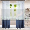 Комплект штор на ленте Гарсия синий