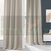 Комплект штор на ленте Канвас бежевый