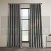 Комплект штор на ленте Канвас графит