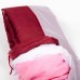 Штора-тюль на ленте Корнелия бордо-розовый