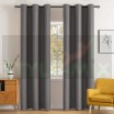 Комплект штор на люверсах Латте графит