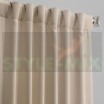 Комплект штор на ленте Латте бежевый