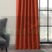 Комплект штор на ленте Латте терракот