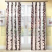Комплект штор на ленте Лаура шоколад