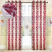 Комплект штор на люверсах Лаура малиновый