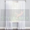 Комплект штор на петлях Марго - дуэт белый