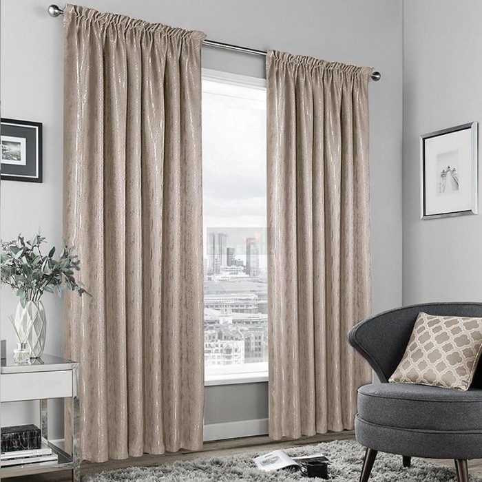 Комплект штор на ленте Модерн бежевый