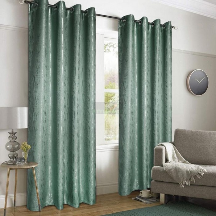 Комплект штор на люверсах Модерн мята