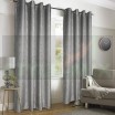 Комплект штор на люверсах Модерн серый