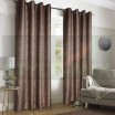 Комплект штор на люверсах Модерн шоколад