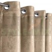 Комплект штор на люверсах Мрамор бежевый