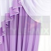 Комплект штор на ленте Рио сирень