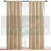 Комплект штор на ленте Вельвет бежевый
