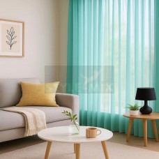 Тюль на ленте Престиж - 5 бирюза Тюль на ленте Престиж - 5 бирюза