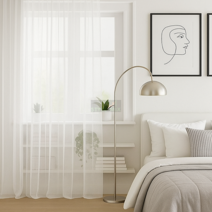 Тюль на ленте Престиж - 4 белый