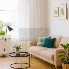 Тюль на ленте Престиж - 2 белый Тюль на ленте Престиж - 2 белый