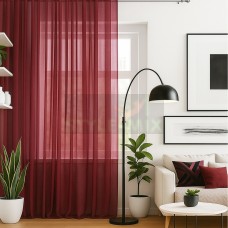 Тюль на ленте Престиж - 3 бордо Тюль на ленте Престиж - 3 бордо