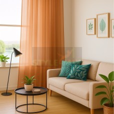 Тюль на ленте Престиж - 2 коричневый Тюль на ленте Престиж - 2 коричневый