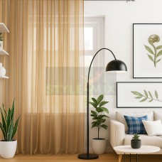 Тюль на ленте Престиж - 3 коричневый Тюль на ленте Престиж - 3 коричневый