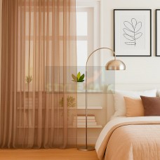 Тюль на ленте Престиж - 4 коричневый Тюль на ленте Престиж - 4 коричневый