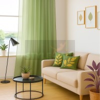 Тюль на ленте Престиж - 2 олива