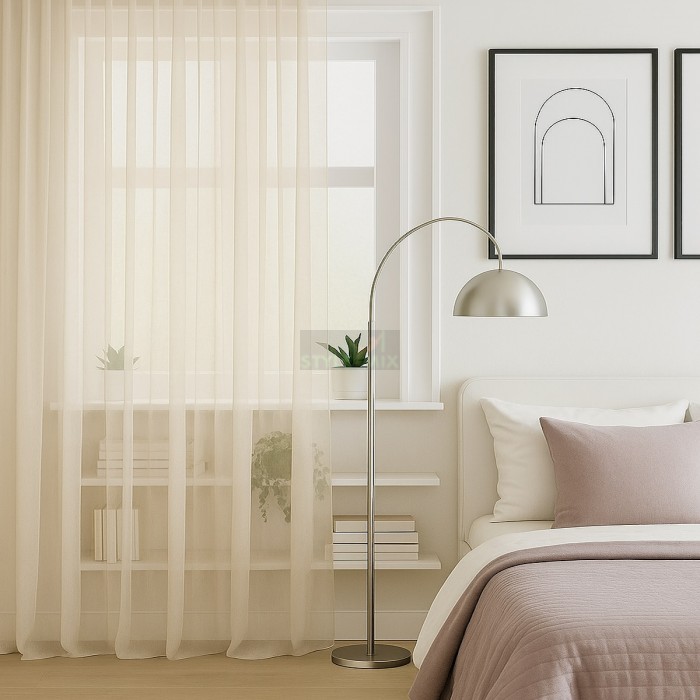 Тюль на ленте Престиж - 4 шампань