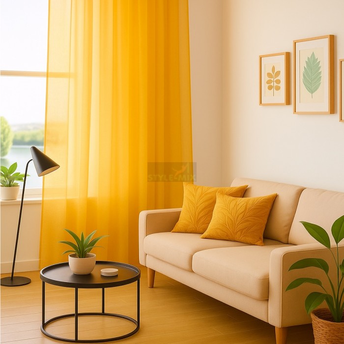 Тюль на ленте Престиж - 2 золото