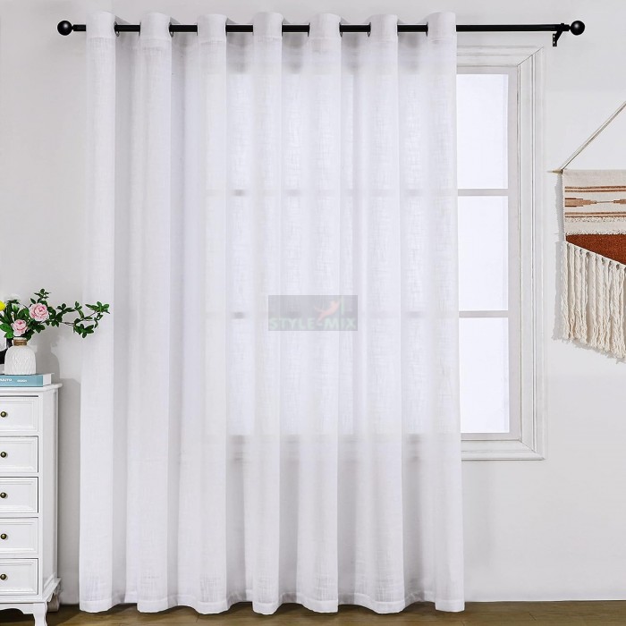 Тюль на люверсах Лучиана