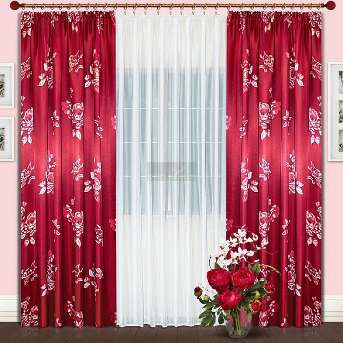 Комплект штор на ленте Розалия