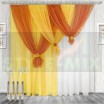 Комплект штор на ленте Весна левая золото