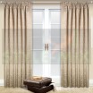 Комплект штор на ленте Женева бежевый