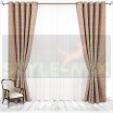Комплект штор на люверсах Женева бежевый